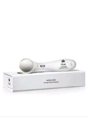 NEW PRAI Ageless Throat Ionic Device Handheld Microcurrent Skincare Sealed